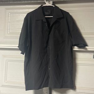 Tommy Bahama Med black button shirt